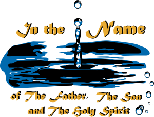 Baptism of Father Son and Holy Spirit